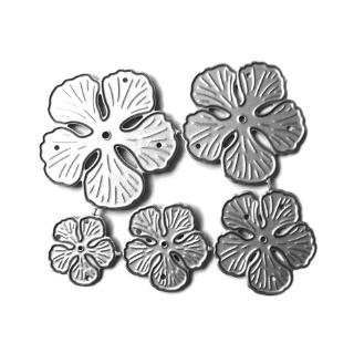 Khuôn Cắt Giấy Bằng Kim Loại Hình Hoa 5 Cánh Xinh Xắn Để Trang Trí