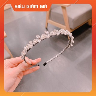 HOT Bờm tóc xược tóc cài tóc đá trắng nổi bật phong cach Hàn quốc