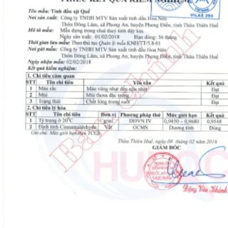 TINH DẦU XỊT QUẾ, CHAI LỚN 100ml
