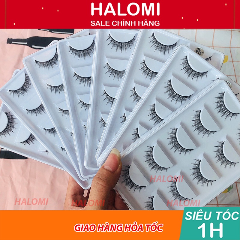 Mi giả 3D 5 cặp cao cấp chính hãng HALOMI giá sỉ