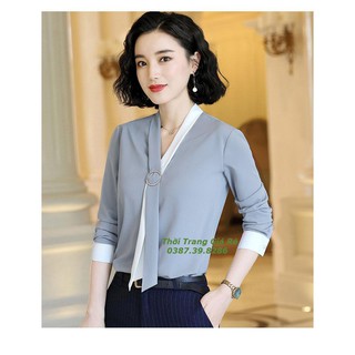 ÁO KIỂU PHỐI MÀU HOT TREND
