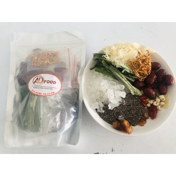 Set chè dưỡng nhan tiện lợi