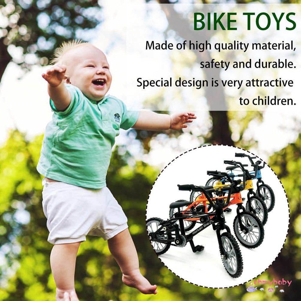 【OMB】 Alloy Finger BMX Functional Kids Bicycle modle Finger Bike Toys Gift