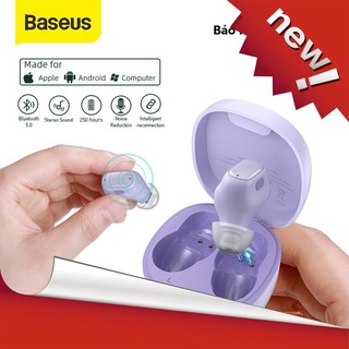 ( Mới ) Tai nghe Bluetooth Baseus WM01 TWS Chống Ồn Bluetooth 5.0 / Baseus Encok Wireless Earphone A03 5.0 chống nước IP