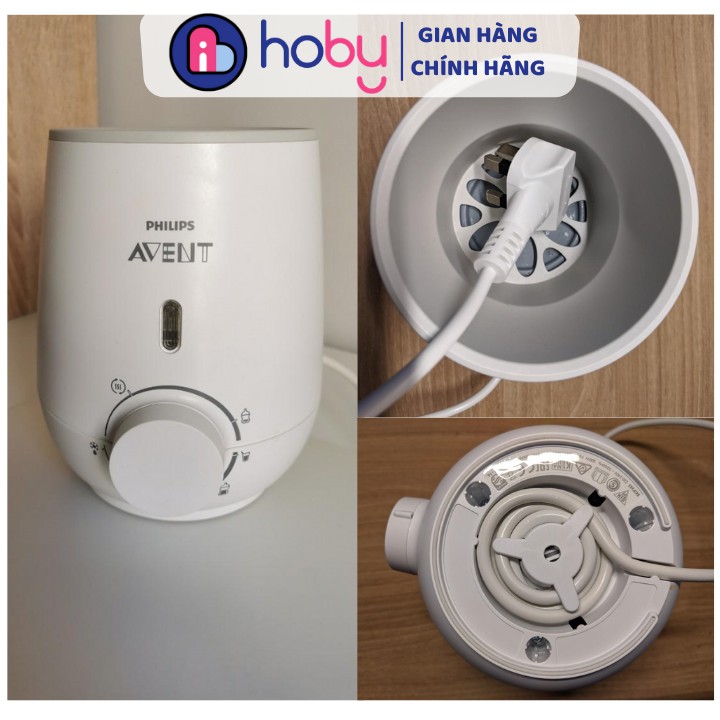 Máy hâm sữa 𝗣𝗵𝗶𝗹𝗶𝗽𝘀 𝗔𝘃𝗲𝗻𝘁 3 in 1, hâm nhanh trong 3 phút - Hàng chính hãng, có giấy bảo hành hãng 12 tháng