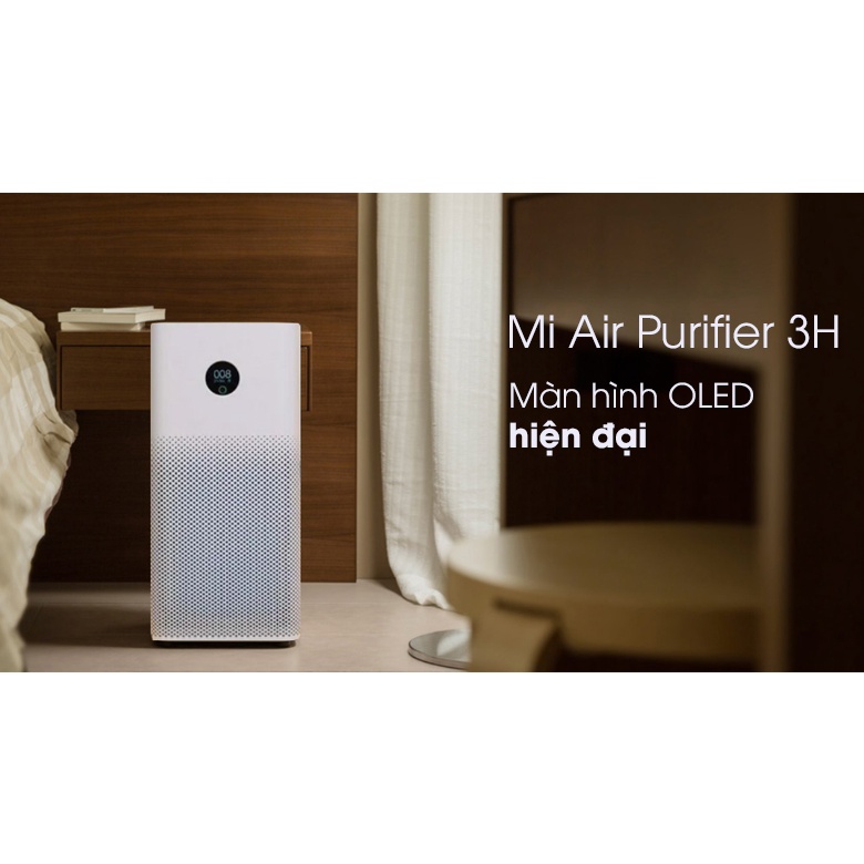 Máy Lọc Không Khí Xiaomi Mijia Air Purifier 3 Chính Hãng Nhập Khẩu Bảo Hành 12 Tháng
