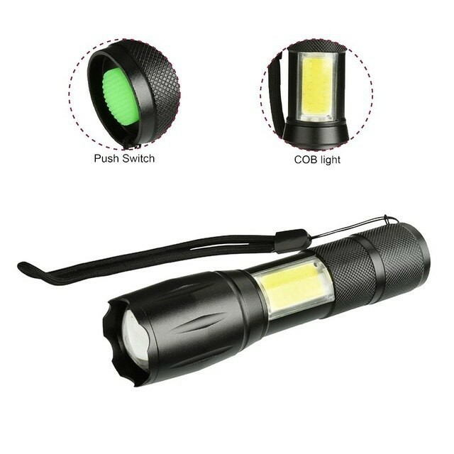 ĐÈN PIN T1 MINI POLICE 3 CHẾ ĐỘ SÁNG-LED Siêu Sáng Chống Nước Cao Cấp Có Zoom KÈM DÂY SẠC TIỆN LỢI Chất Lượng Cao