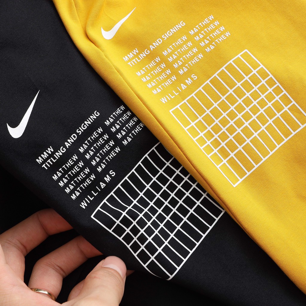 Áo thun ngắn tay The Nike Tee logo T-shirt SlimFit MMW 3 màu NIKE LOGO NGỰC