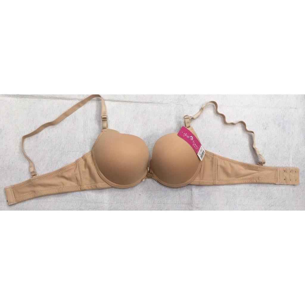 Áo ngực (1201) trơn mút vừa cài sau