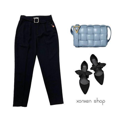 Quần tây baggy công sở chất vải cao cấp Xonxen shop size s m l xl, mã 740, mã 730