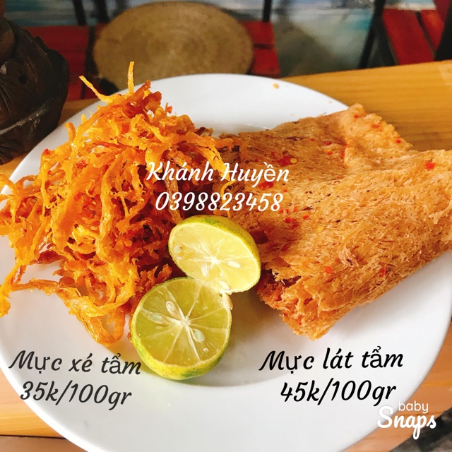 Mực tẩm gia vị chuẩn Bình Định