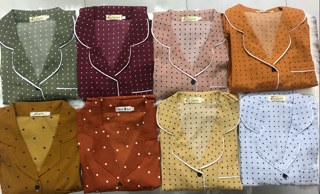 Đồ bộ Pijama lụa 99k đủ size ( hình shop tự chụp )