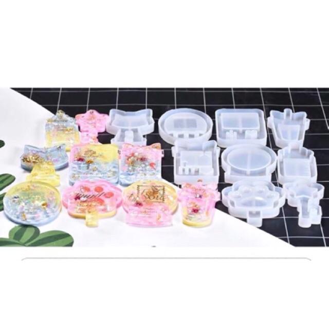 [ORDER] Khuôn silicon đổ resin làm shaker
