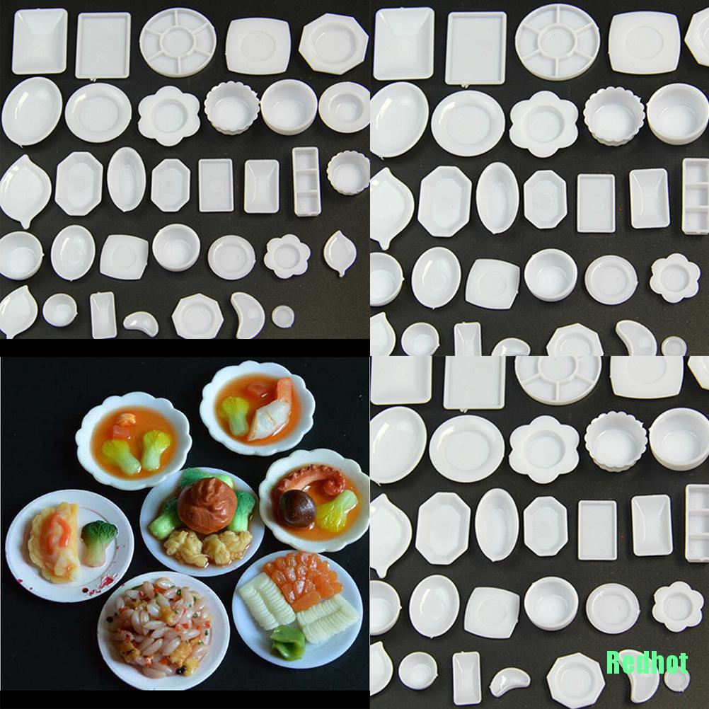 Set 33 Mô Hình Búp Bê Mini Bằng Nhựa Dùng Để Trang Trí Nhà Búp