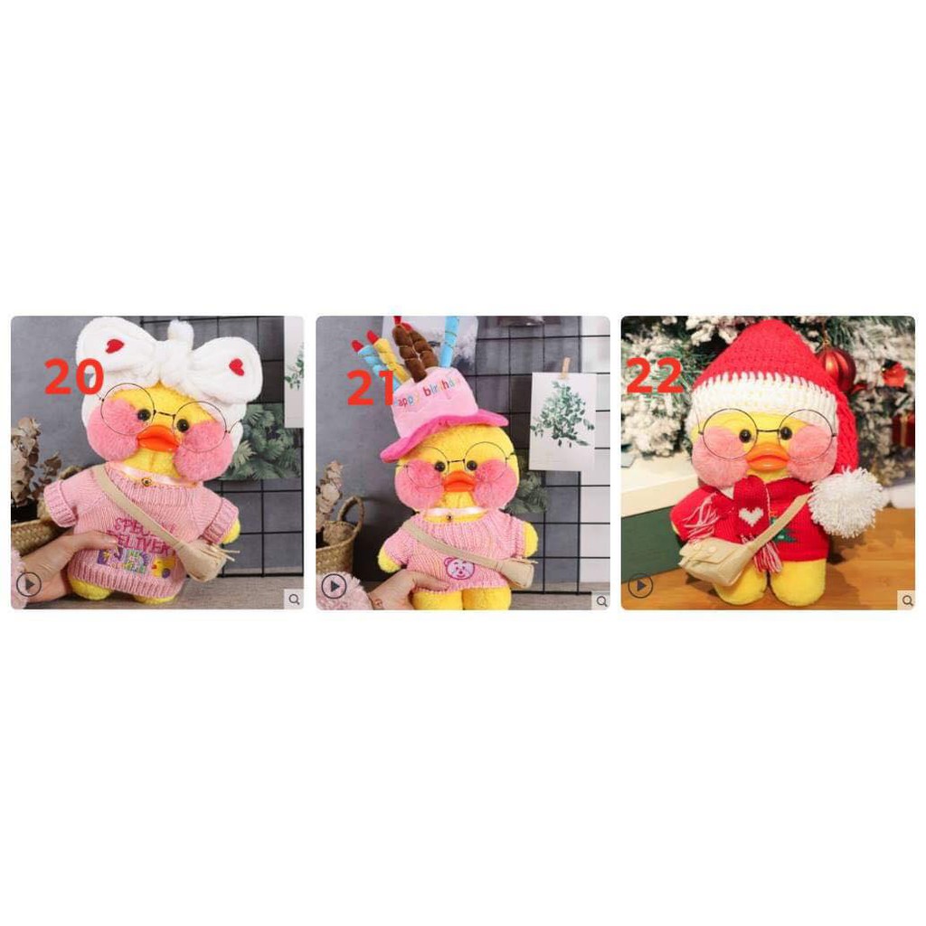 Vịt bông LALAFAN siêu cute (ORDER - Có ảnh thật/ có 3 màu trắng, vàng, hồng) | BigBuy360 - bigbuy360.vn