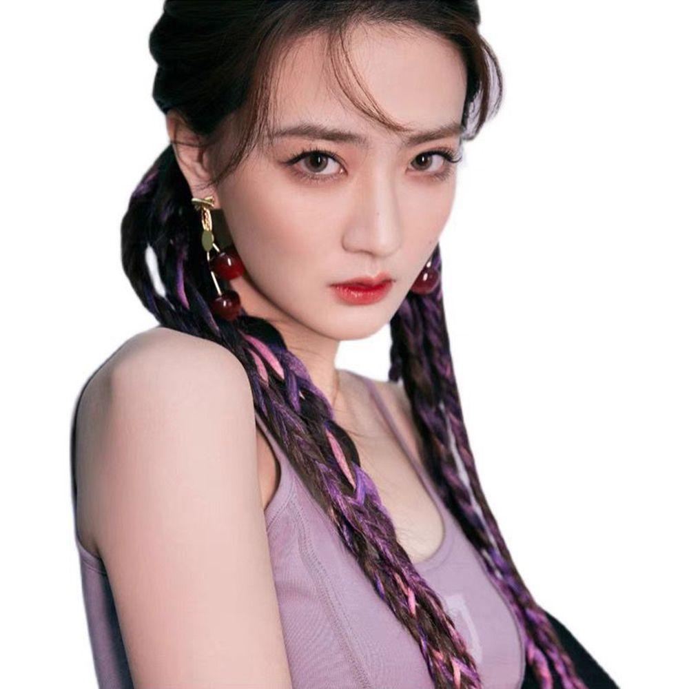 Tóc Giả 10 Màu Bắt Sáng Tự Nhiên Kháng Nhiệt Thương Hiệu Danielo