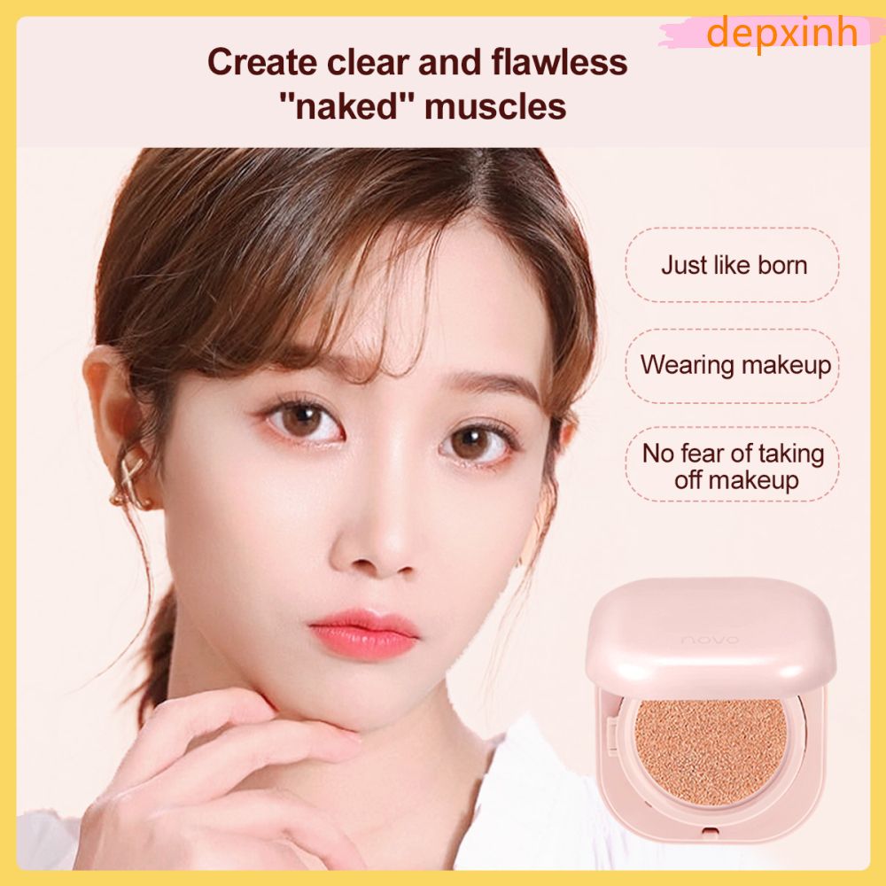 Air Cushion BB Cream Concealer Moisturizing Isolation Light and Long Lasting Plain Face Foundation Liquid 【New product】