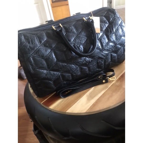 Túi du lịch da đà điểu 40cm