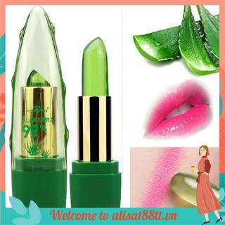 [Hàng mới về] Son môi dạng thạch thành phần nha đam thay đổi màu theo nhiệt độ