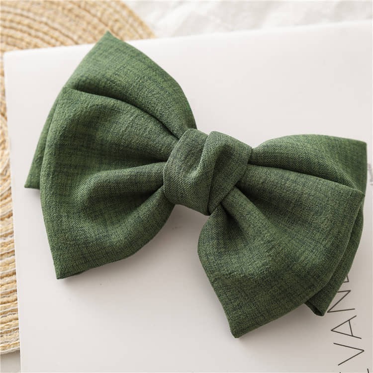 Kẹp tóc nơ vintage