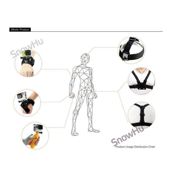 Phụ kiện cho máy ảnh Gopro Xiaomi Yi Brica Bpro | BigBuy360 - bigbuy360.vn