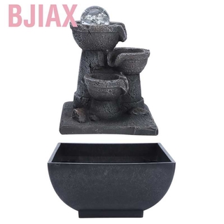 Đài Phun Nước Tạo Hiệu Ứng Thác Nước Để Bàn Có Đèn Led