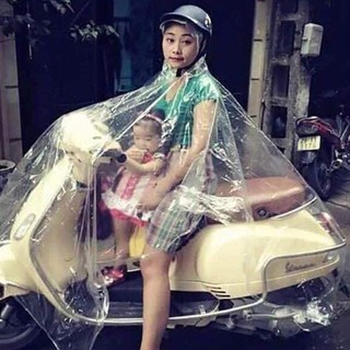 Áo Mưa Trong Suốt