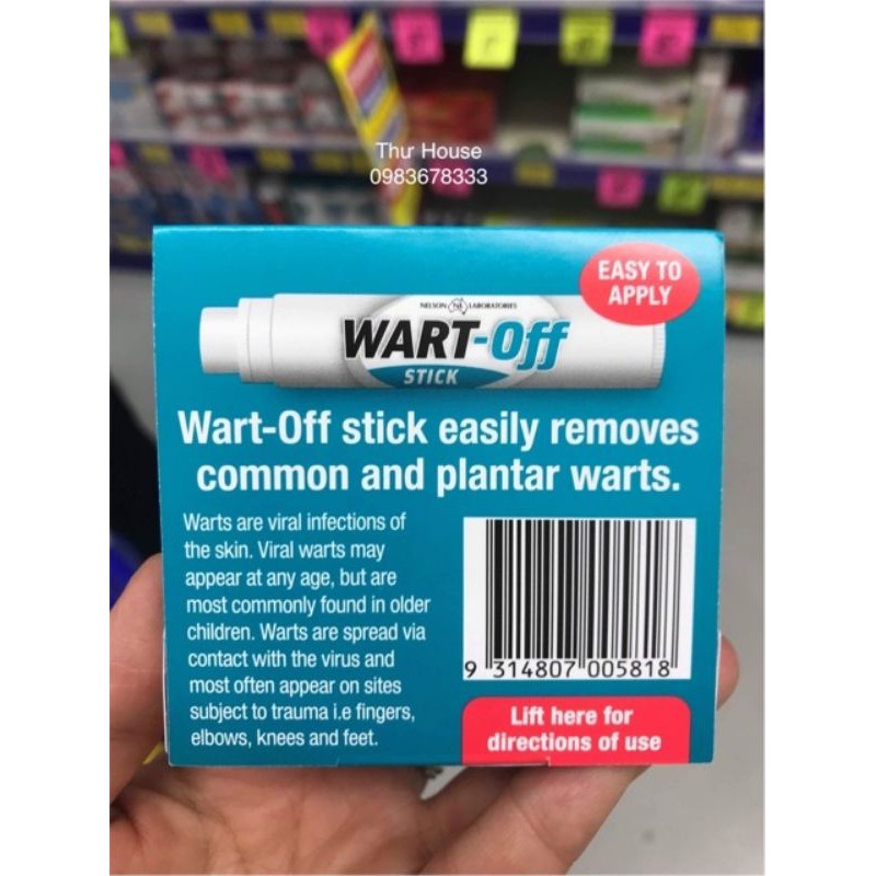 Kem Bôi Mụn Cóc Mụn Cơm Hiệu Quả Wart Off