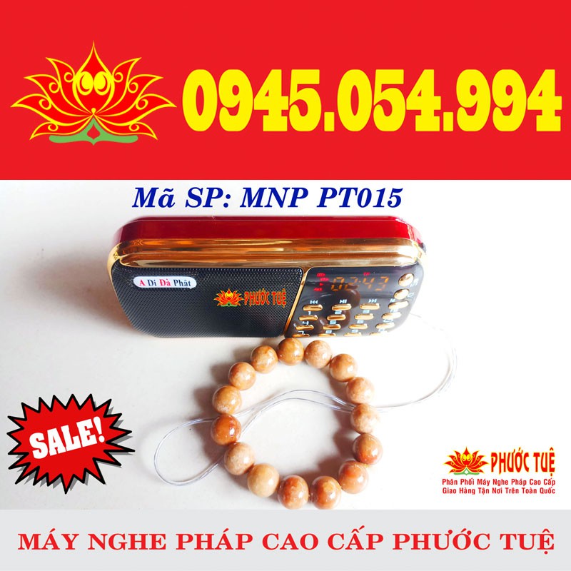 Máy Tụng Kinh Niệm Phật Thuyết Pháp Mới Nhất Năm2021_Mã SP PT015(BH 12 tháng).