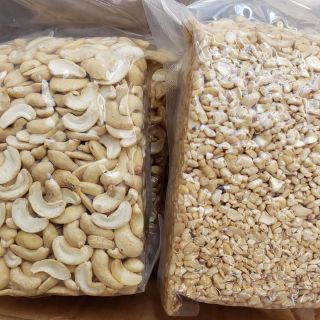 Hạt điều nhân trắng bể đôi túi 1000g