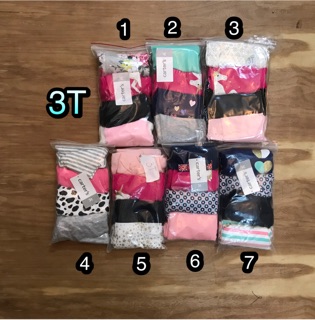 Set 4 quần legging Carter bé gái(12m-5T)