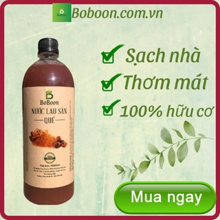 Nước lau sàn enzym bồ hòn quế Boboon