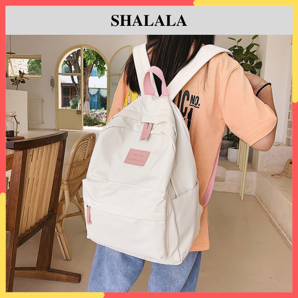 Balo nữ chống thấm nước đi học thời trang hàn quốc dễ thương giá rẻ đẹp SHALALA BL07