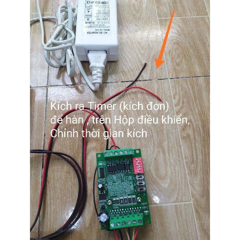 Hàn Cell Pin Ver 2 có Kích mạch Timer kèm nguồn 12v 5A