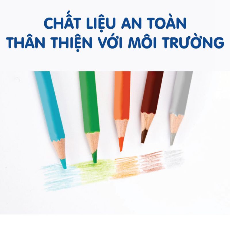 Bút chì màu UEK giúp trau dồi thẩm mỹ cho bé 🥰