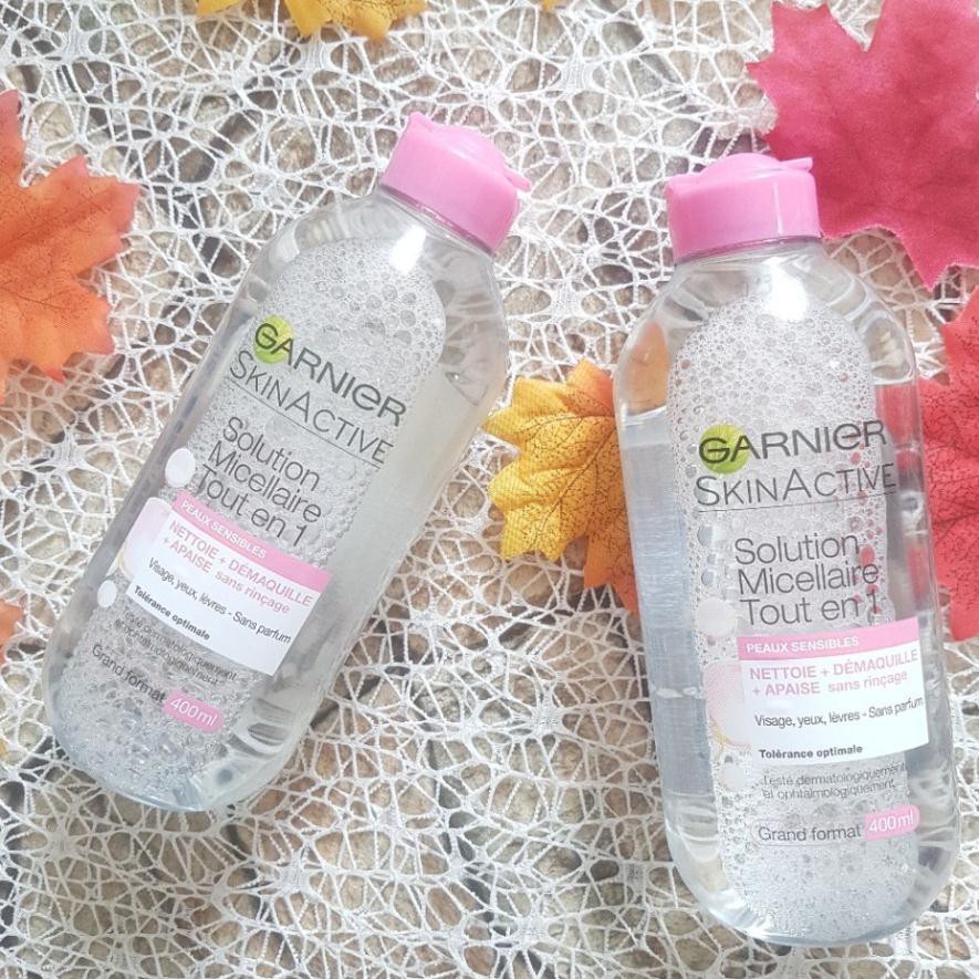 Garnier Skin Active Solution Micellaire Tout en 1 - Tẩy Trang Dành Cho Da Thường [Nhiều Loại Dung Tích]