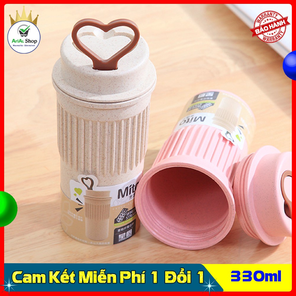 [XẢ KHO 3 NGÀY] Cốc Giữ Nhiệt Lúa Mạch CANDY CUP Dung Tích 350ml Chống Tràn An Toàn Khi Sử Dụng Bảo Vệ Môi Trường