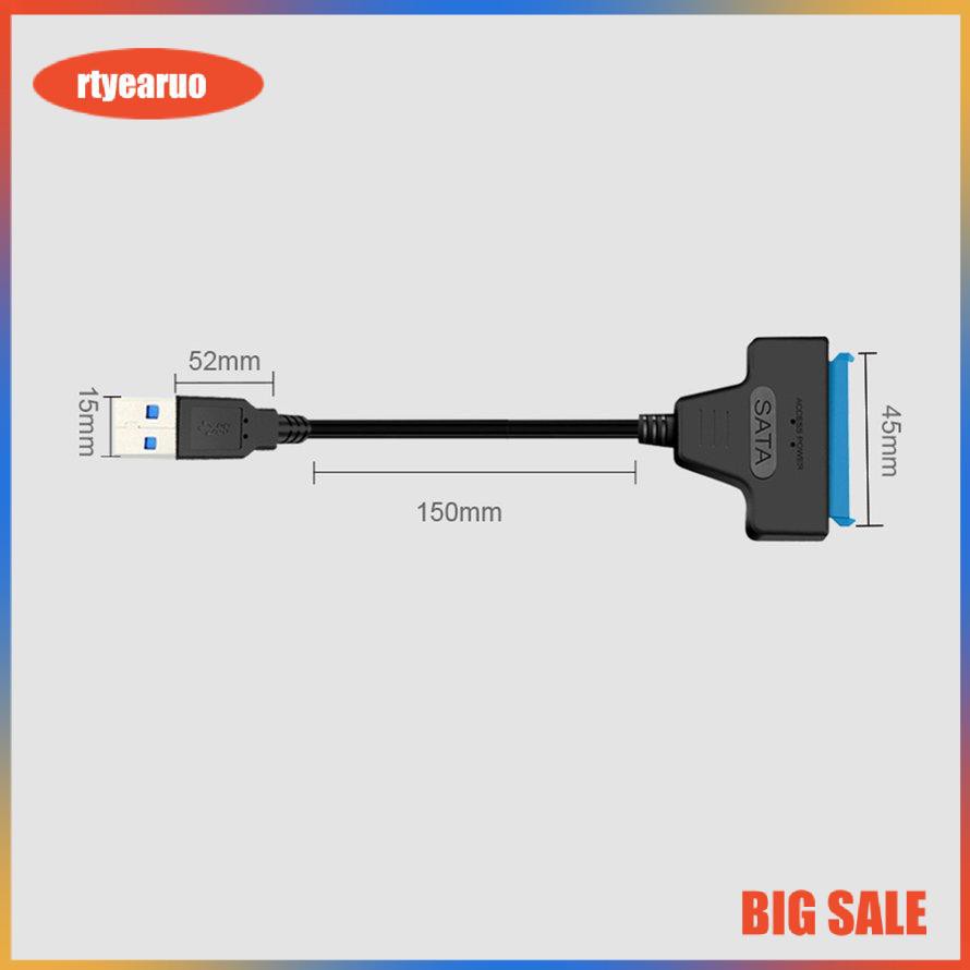 2.5-Inch Hard Drive Easy Drive Cable Usb 3.0 To Sata Iii Solid State Drive Adapter Cable Supports Uasp 2Tb