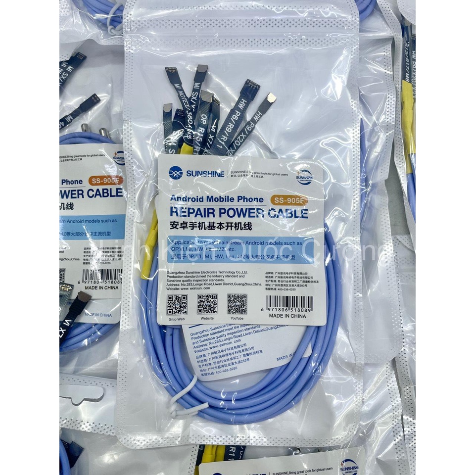 Dây cấp nguồn Androi Sunshine SS-905F mẫu mới nhất