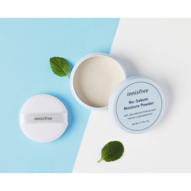 MẪU MỚI 2019 Phấn Phủ Kiềm Dầu Innisfree No - Sebum Moisture Powder