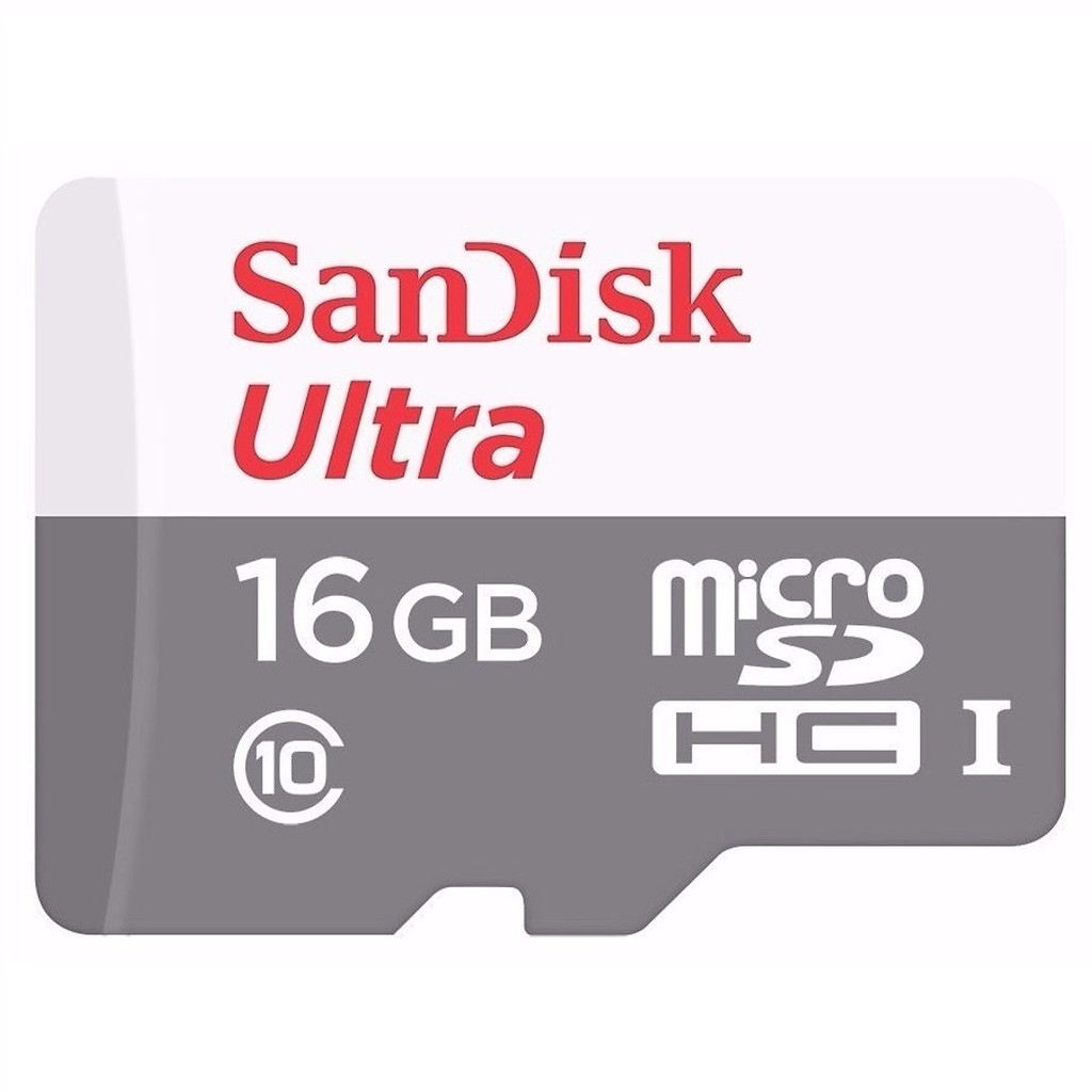 Thẻ Nhớ MicroSDHC SanDisk Ultra 16GB UHS-I - 80MB/s - Chính Hãng (BH 5 năm) | BigBuy360 - bigbuy360.vn