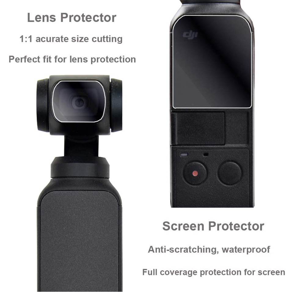 Set 2 Miếng Dán Màn Hình Tay Cầm Chống Rung Cho DJI OSMO Pocket
