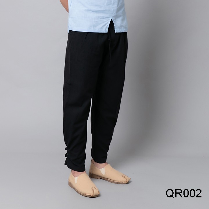 Quần ống túm nam Thời Trang Vải Đũi (Linen) Cao Cấp R.Menswear