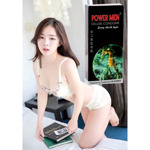 BAO CAO SU CÁ NGỰA ĐEN POWER MEN DELUXE CONDOMS – KÉO DÀI THỜI GIAN QUAN HỆ