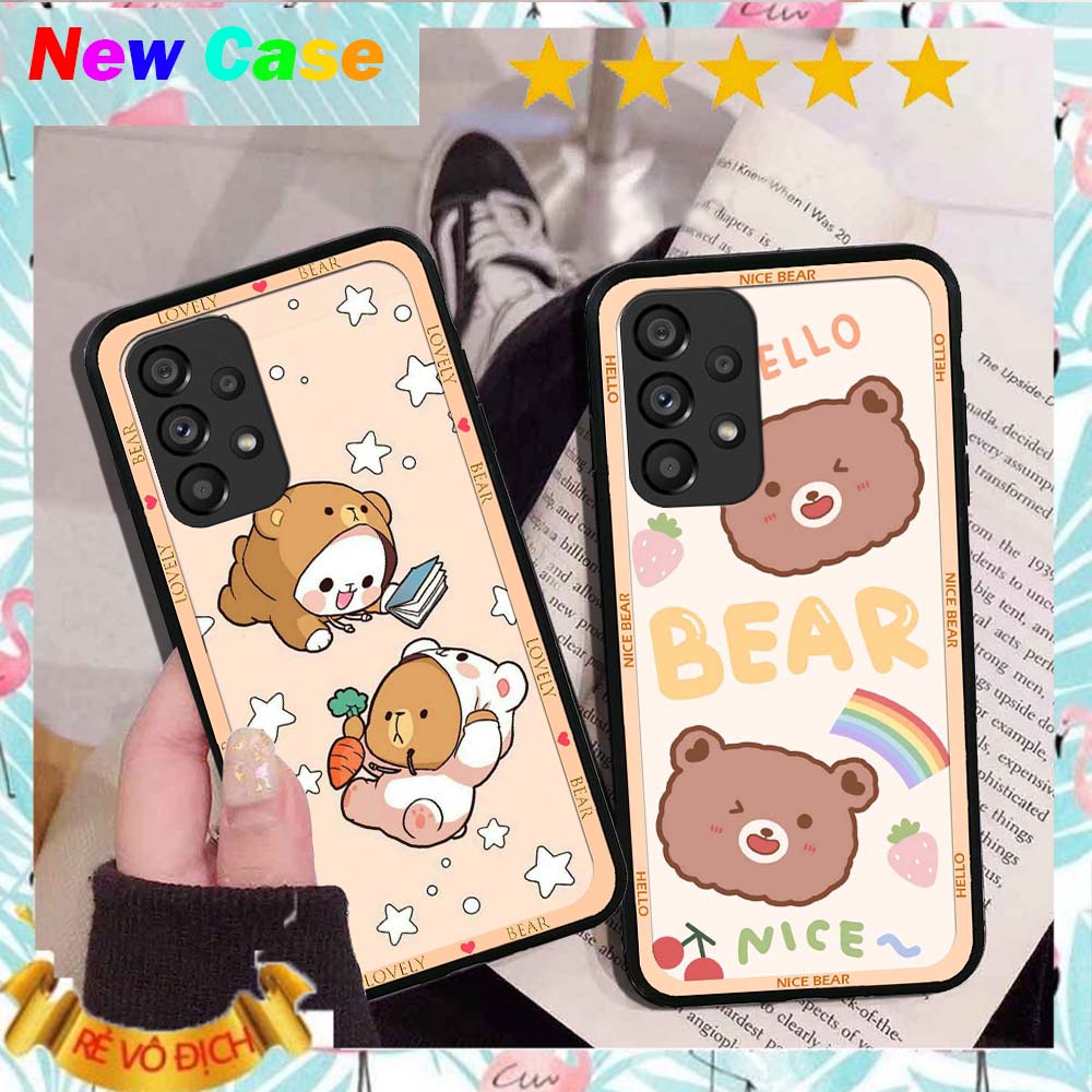 Ốp lưng Samsung A13 / A23 / A33 / A53 / A73 5G in hình họa tiết động vật cute đáng yêu