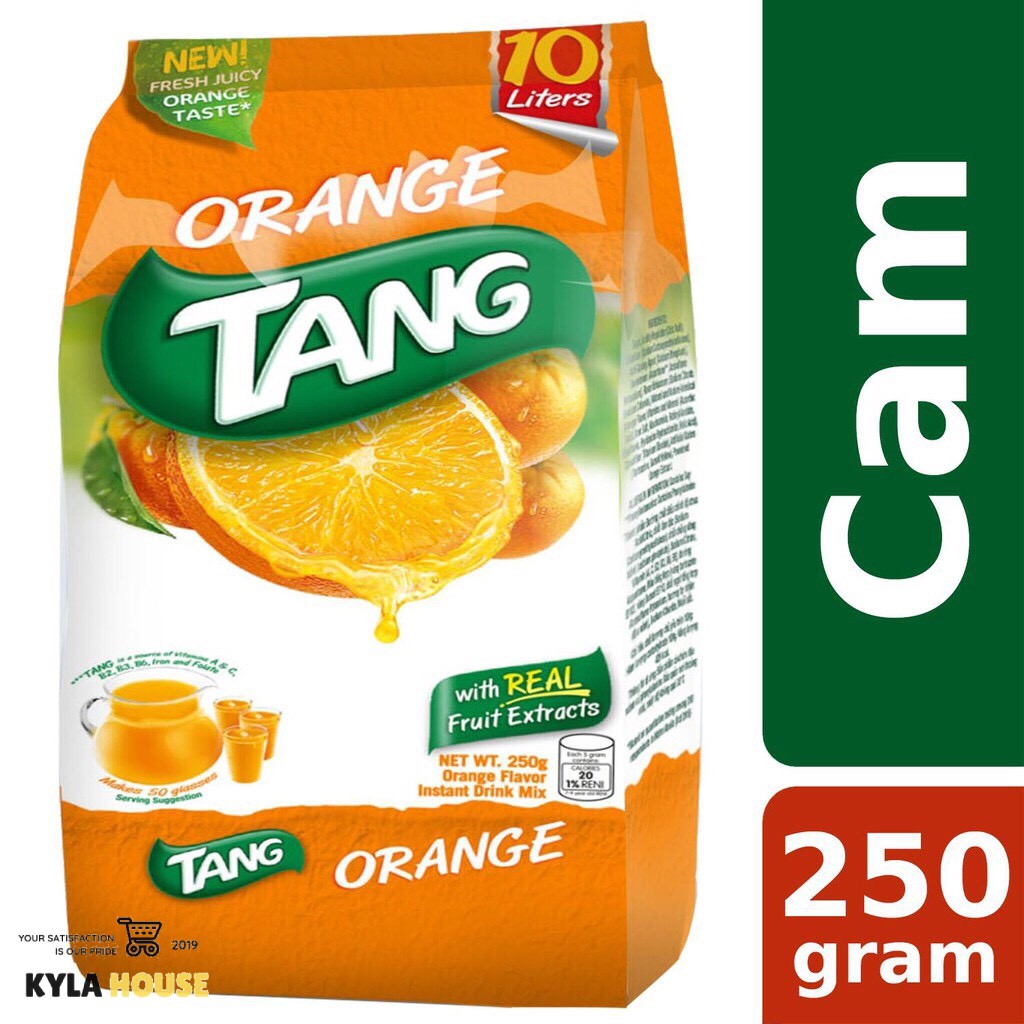 [Rẻ Vô Địch] Bột Giải Khát Cam Tang 250g| 375g - (Chính Hãng)