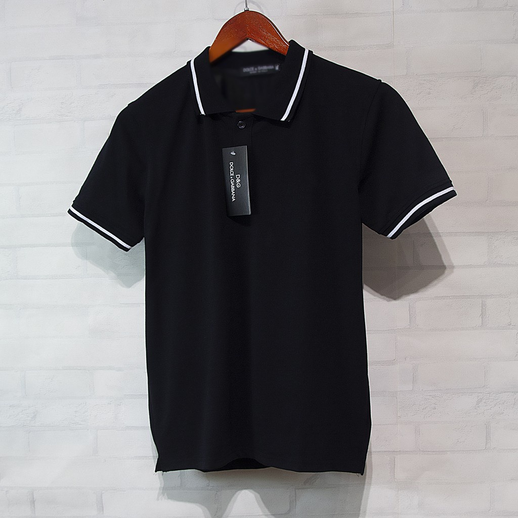 Áo thun POLO nam, áo thun nam có cổ phối viền chỉ trắng, chất vải cá sấu cotton CAO CẤP, dáng đẹp sang trọng | BigBuy360 - bigbuy360.vn