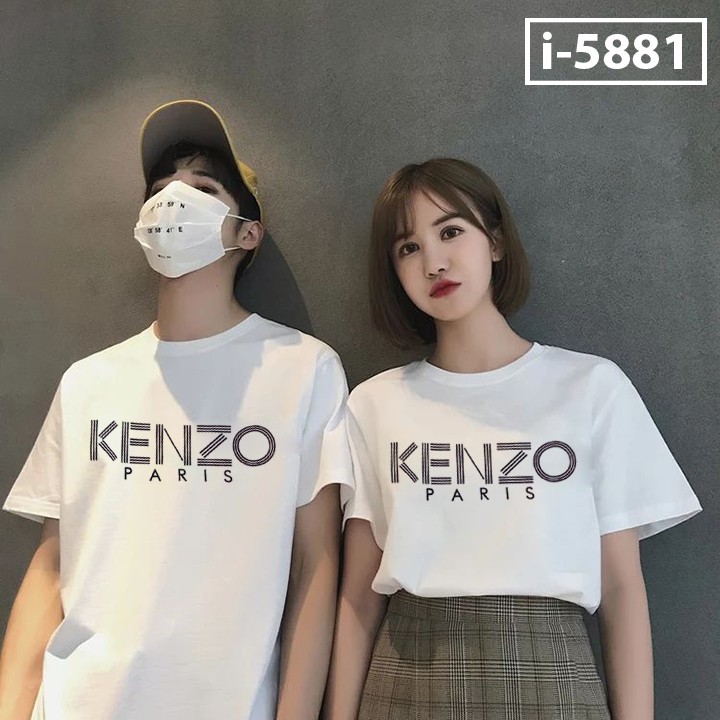 I5881 Áo đôi tình nhân in chữ Kenzo