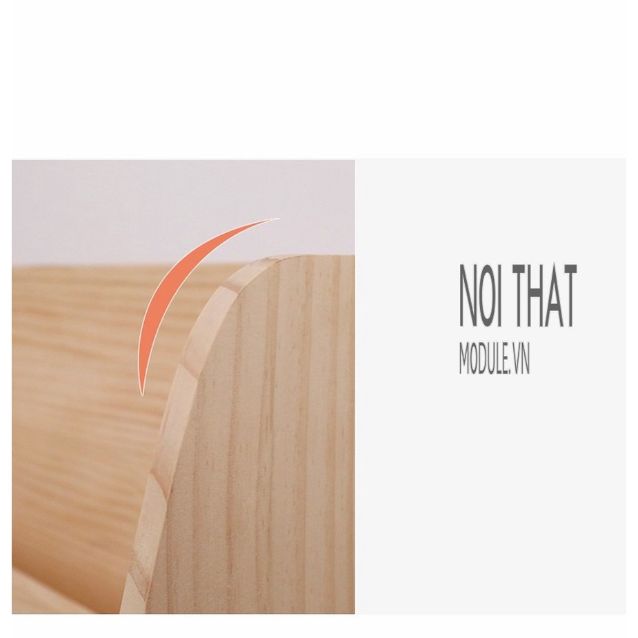 Kệ gỗ đa năng để sách cho bé  Montessori, giá sách montessori dành cho trẻ 2 tới 6 tuối sản xuất bởi nội thất module
