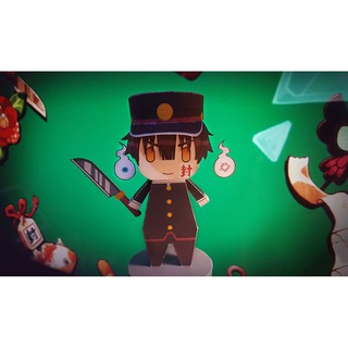 Mô hình giấy in hình nhân vật JIBAKU SHOUNEN HANAKO-KUN Ác Quỷ Nhà Xí papercraft anime chibi trưng bày